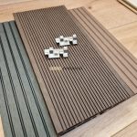 WPC teraszburkolat standard kávébarna fém klipszes rendszer