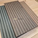 WPC teraszburkolat standard kávébarna fém klipszes rendszer