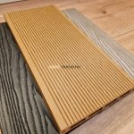 WPC teraszburkolat prémium famintás natúr tölgy fém klipszes rendszer