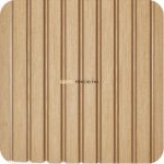 WPC kerítés bordázott natúr tölgy 2,9m léc