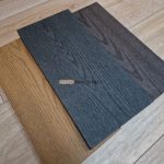 WPC kerítés faerezetes antracit 5,8m léc