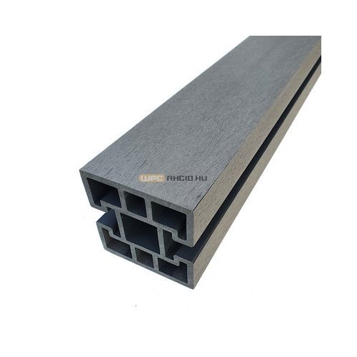 WPC kerítés oszlop világos antracit