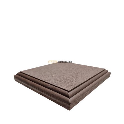 WPC kerítés oszlop kalap barna