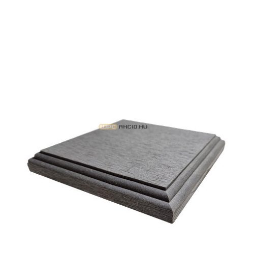  WPC kerítés oszlop kalap világos antracit